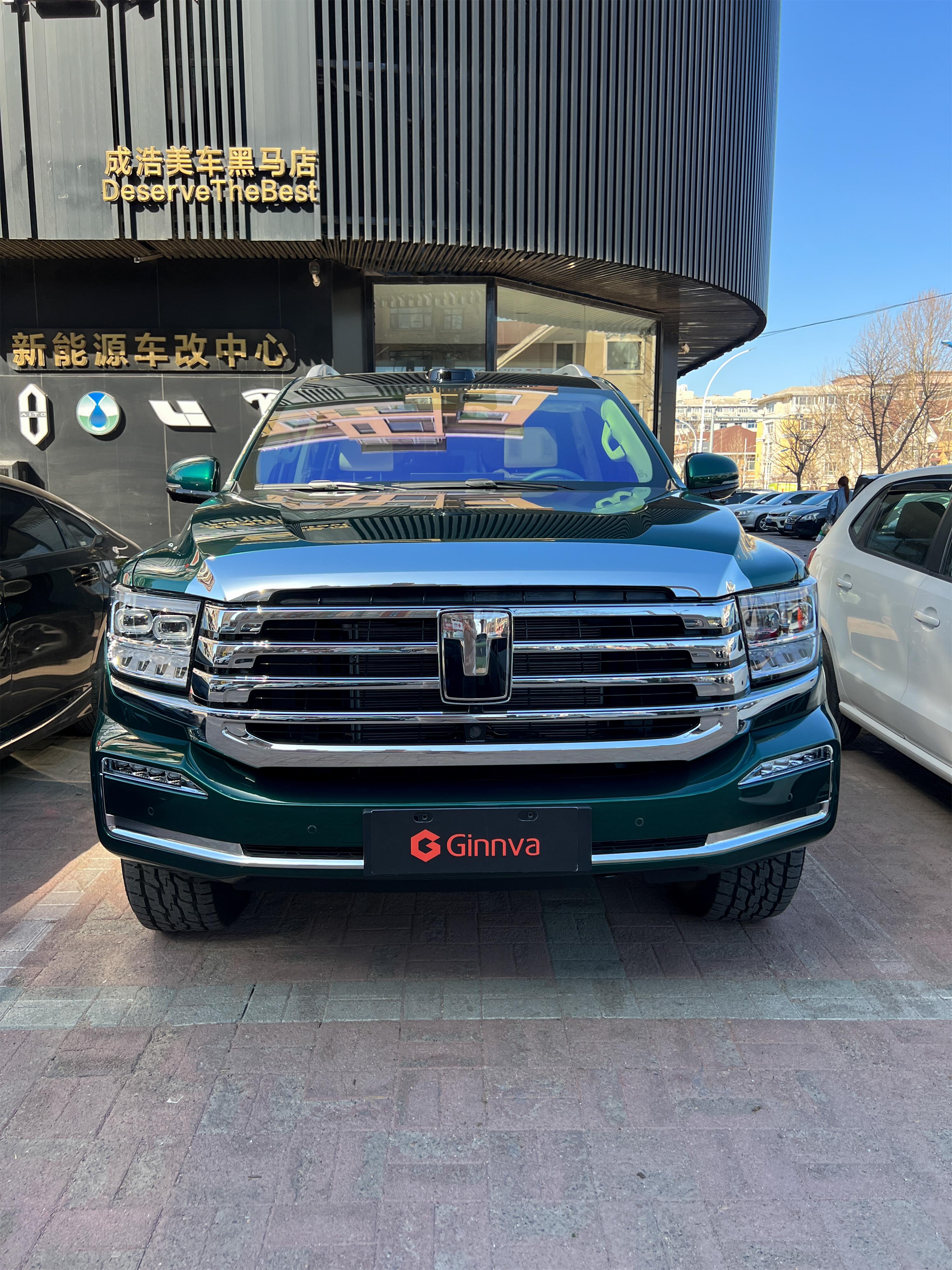 车窗隔热膜丨坦克500-Ginnva晶华紫微70施工案例